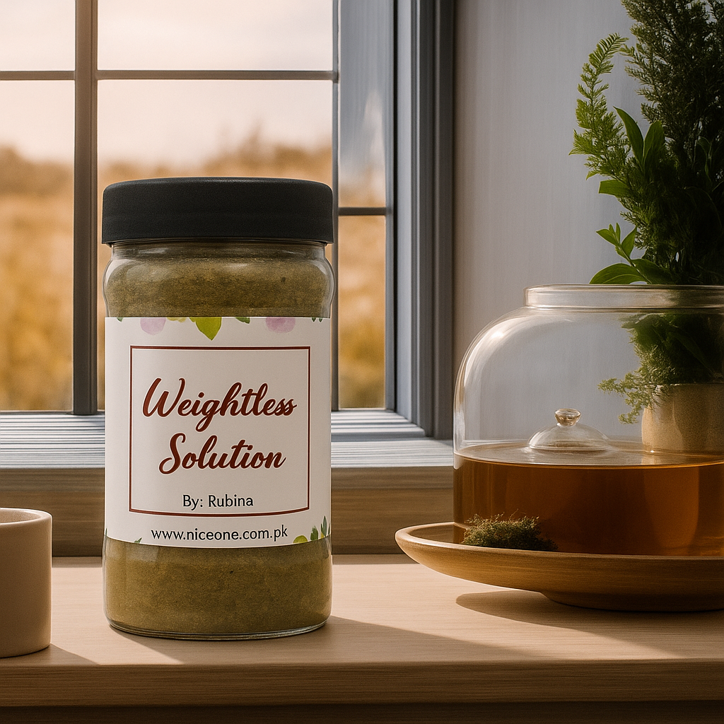🌿 Weightless Solution Herbal Weight Loss Powder | 1 Month Plan 🕒🔥