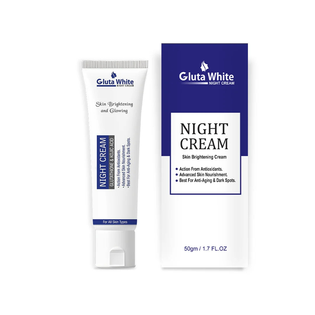 Gluta White Night Cream Radiant Skin 55% Off 10.10 Sale Offer